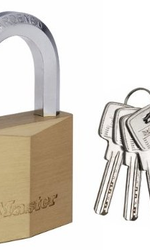 Lakat: 40mm-es biztonsági rézlakat (Master Lock 1145 EURD)