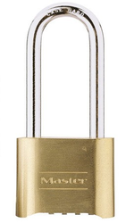 175-ös hosszított kengyelű kombinációs réz lakat