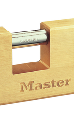 Lakat: 76 és 85 mm-es vízszintes zárású rézlakatok (Master Lock 607, 608)