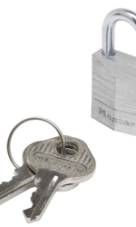 Lakat: Alumínium táskazár, bőröndlakat (Master Lock 9120 EURT, EURQ)