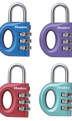 Lakat: Cipzárhúzó füles táskazár (Master Lock 633)