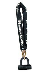 Kerékpárzár: Master Lock 8234 láncos biciklizár lakattal