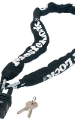 Kerékpárzár: Master Lock 8390 láncos biciklizár lakattal