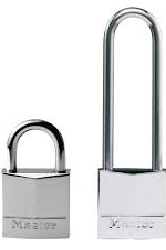 Kültéri Lakat: 30mm-es nikkel bevonatú réz lakat (Master Lock 639)