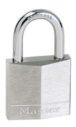 Kültéri Lakat: 40mm-es nikkel bevonatú réz lakat (Master Lock 640)