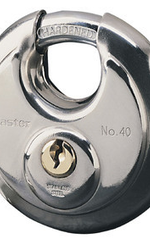 Lakat: 70mmØ Diskus lakat (Master Lock 40)