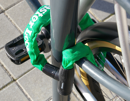 Kerékpárzár: Láncos biciklizárak