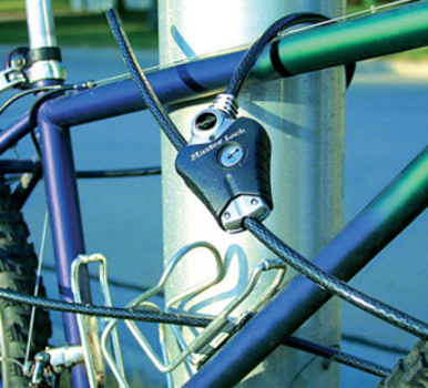 Kerékpárzár - 10mmØ, Python acélsodrony biciklizár