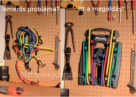 Gumipók készlet - Rakományrögzítő válogatás