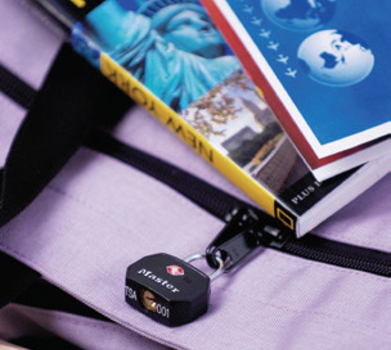 TSA lakat - 2db egy kulccsal nyítható táskazár