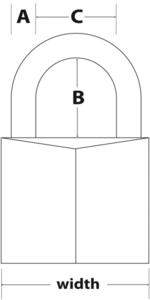 Lakat: 50mm-es alumínium lakatok (Master Lock 9150) Lakat: 50mm-es alumínium lakatok (Master Lock 9150)