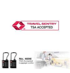 TSA lakat - 35mm-es táskazár (Master Lock 4696)