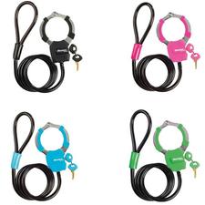 Kerékpárzár: Master Lock 8275 bilincses sodrony biciklizár Kerékpárzár: Master Lock 8275 bilincses sodrony biciklizár