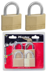 Lakat: 50mm-es rézlakatok (Master Lock 150 EURD, 150 EURDLJ)