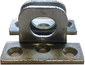 Hajlított lakatszem