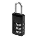 Fekete színű, kombinációs poggyászlakatok Fekete színű, kombinációs poggyászlakatok